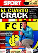 Portada diario Sport del 25 de Julio de 2011