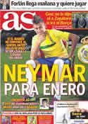 Portada diario AS del 26 de Julio de 2011