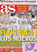 Portada diario AS del 28 de Julio de 2011