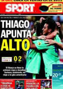 Portada diario Sport del 28 de Julio de 2011