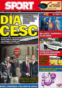 Portada diario Sport del 29 de Julio de 2011