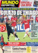 Portada Mundo Deportivo del 31 de Julio de 2011