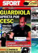 Portada diario Sport del 2 de Agosto de 2011