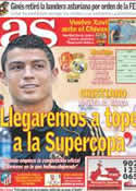 Portada diario AS del 3 de Agosto de 2011