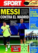 Portada diario Sport del 3 de Agosto de 2011