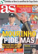 Portada diario AS del 4 de Agosto de 2011