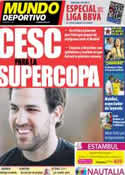 Portada Mundo Deportivo del 4 de Agosto de 2011