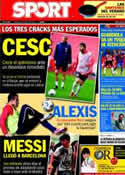 Portada diario Sport del 5 de Agosto de 2011