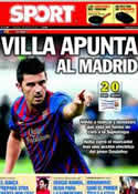 Portada diario Sport del 7 de Agosto de 2011