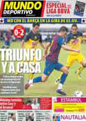 Portada Mundo Deportivo del 7 de Agosto de 2011