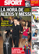 Portada diario Sport del 8 de Agosto de 2011