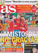 Portada diario AS del 11 de Agosto de 2011