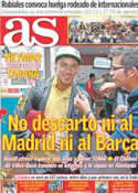 Portada diario AS del 12 de Agosto de 2011