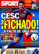 Portada diario Sport del 13 de Agosto de 2011