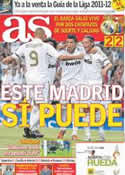 Portada diario AS del 15 de Agosto de 2011