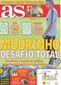 Portada diario AS del 17 de Agosto de 2011