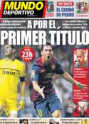 Portada Mundo Deportivo del 17 de Agosto de 2011