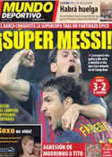 Portada Mundo Deportivo del 18 de Agosto de 2011