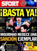 Portada diario Sport del 19 de Agosto de 2011