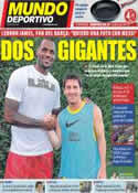 Portada Mundo Deportivo del 21 de Agosto de 2011