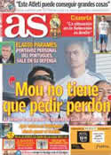 Portada diario AS del 22 de Agosto de 2011