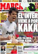 Portada diario Marca del 22 de Agosto de 2011