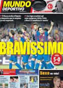 Portada Mundo Deportivo del 23 de Agosto de 2011