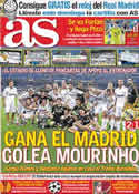 Portada diario AS del 25 de Agosto de 2011