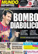 Portada Mundo Deportivo del 25 de Agosto de 2011