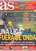 Portada diario AS del 27 de Agosto de 2011