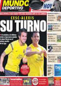 Portada Mundo Deportivo del 28 de Agosto de 2011