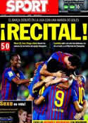 Portada diario Sport del 30 de Agosto de 2011