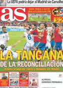 Portada diario AS del 3 de Septiembre de 2011