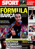 Portada diario Sport del 6 de Septiembre de 2011