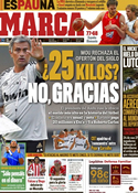 Portada diario Marca del 8 de Septiembre de 2011