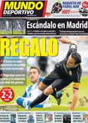 Portada Mundo Deportivo del 11 de Septiembre de 2011