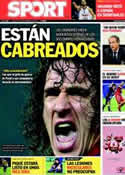 Portada diario Sport del 15 de Septiembre de 2011