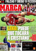 Portada diario Marca del 16 de Septiembre de 2011