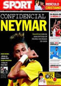 Portada diario Sport del 16 de Septiembre de 2011