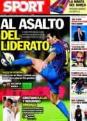 Portada diario Sport del 21 de Septiembre de 2011