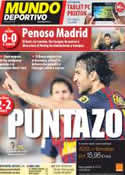 Portada Mundo Deportivo del 22 de Septiembre de 2011