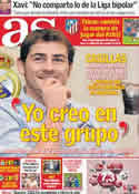 Portada diario AS del 23 de Septiembre de 2011