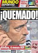 Portada Mundo Deportivo del 23 de Septiembre de 2011