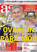 Portada diario AS del 26 de Septiembre de 2011