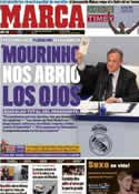 Portada diario Marca del 26 de Septiembre de 2011