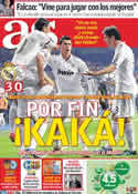 Portada diario AS del 28 de Septiembre de 2011