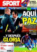 Portada diario Sport del 28 de Septiembre de 2011