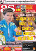 Portada diario AS del 30 de Septiembre de 2011