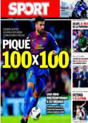 Portada diario Sport del 1 de Octubre de 2011