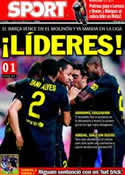 Portada diario Sport del 3 de Octubre de 2011